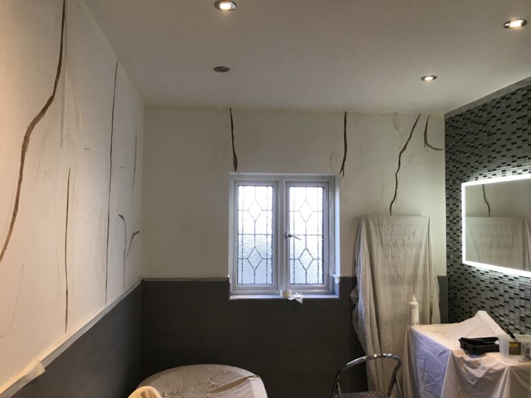 Milton Keynes Home Improvement Walls repair photos before and after