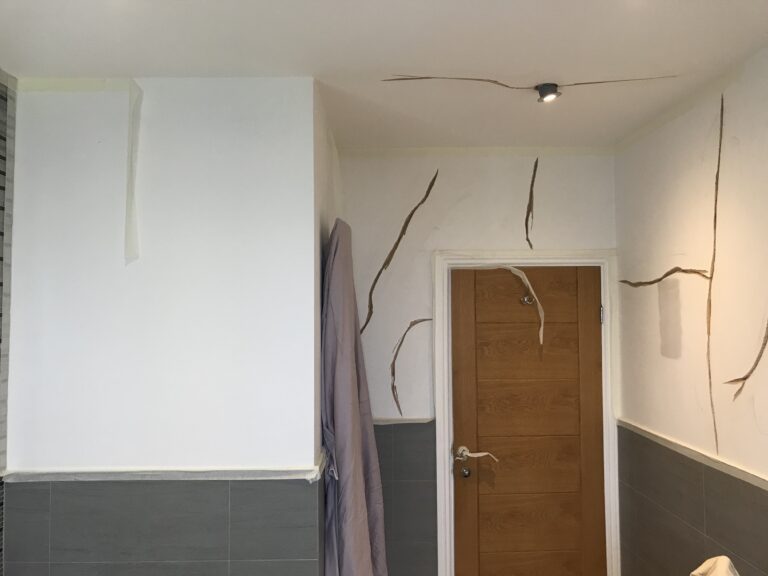 Milton Keynes Home Improvement wall repair photos before and after