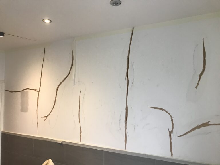 Milton Keynes Home Improvement wall repair photos before and after