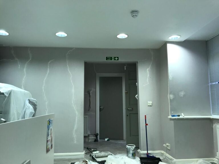 Milton Keynes Home Improvement Walls repair and painting photos before and after (8)