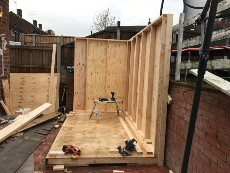 Milton Keynes Home Improvement - shed removal and new shed build (4)