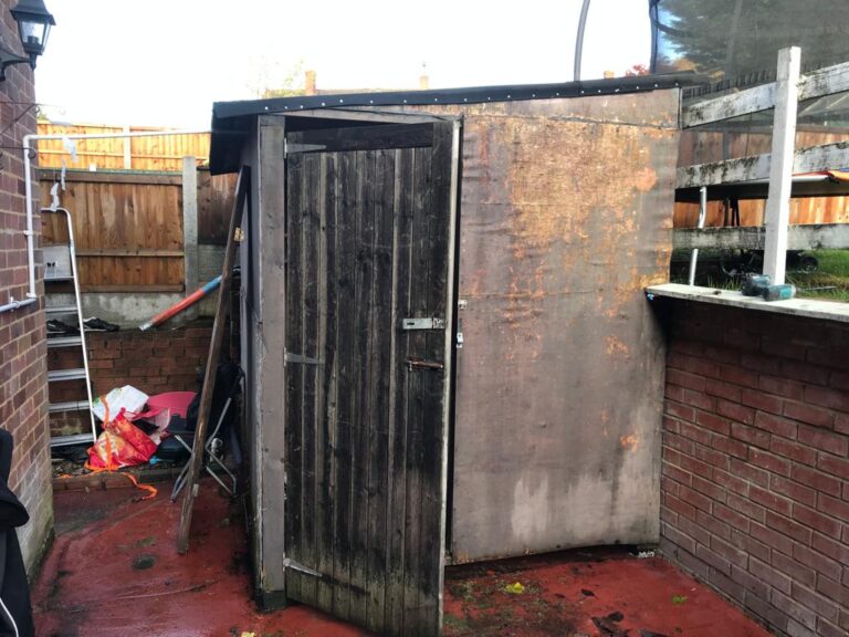 Milton Keynes Home Improvement - shed removal and new shed build (7)