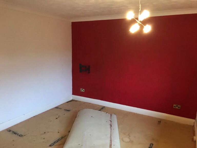 Milton Keynes Home Improvement walls redecoration - photos before and after . (7)